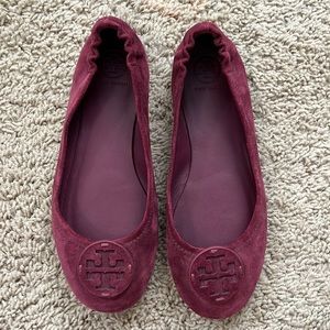 Tory Burch Minnie with Leather Logo